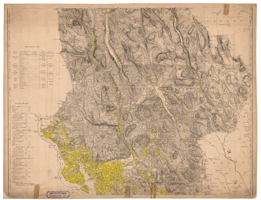 Hedemarkens amt nr 47-2: Kart over Hedemarkens Amt: Hedmark