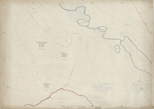 Hedemarkens amt nr 61-47: Skogkart Ytre Rendalen; Hedemarkens Amt: Hedmark