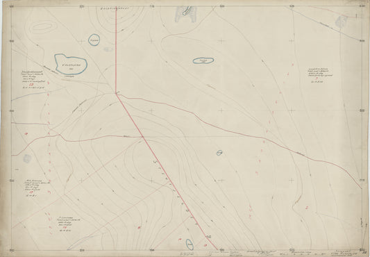 Hedemarkens amt nr 61-52: Skogkart Ytre Rendalen; Hedemarkens Amt: Hedmark