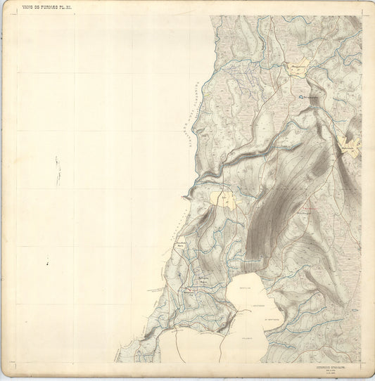 Hedemarkens amt nr 68: Kart over Vang og Furnes almenning: Hedmark