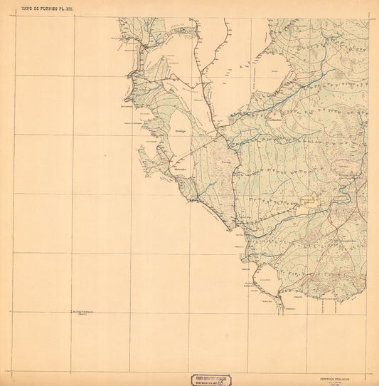 Hedemarkens amt nr 68: Kart over Vang og Furnes almenning: Hedmark