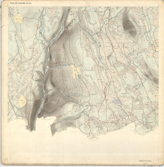 Hedemarkens amt nr 68: Kart over Vang og Furnes almenning: Hedmark