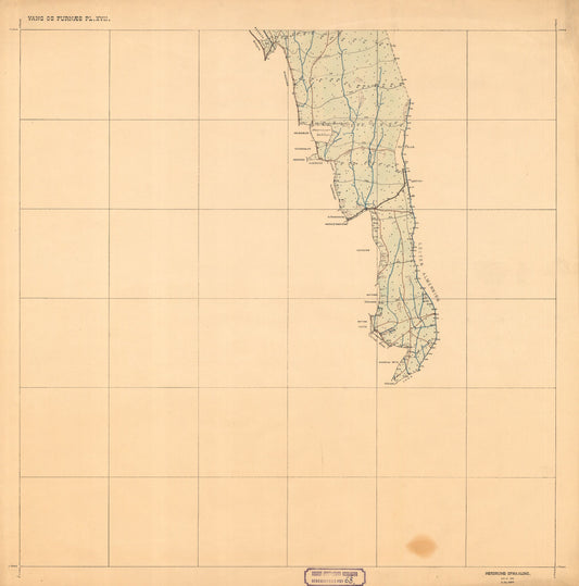Hedemarkens amt nr 68: Kart over Vang og Furnes almenning: Hedmark