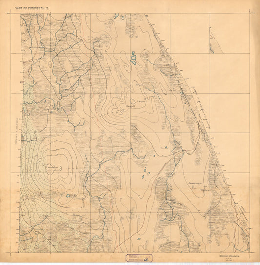 Hedemarkens amt nr 68: Kart over Vang og Furnes almenning: Hedmark