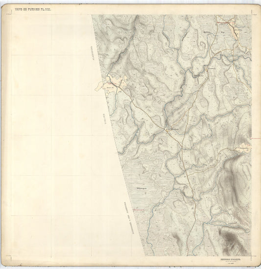 Hedemarkens amt nr 68: Kart over Vang og Furnes almenning: Hedmark
