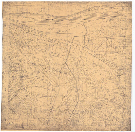 Hedemarkens amt nr 77-9: Kart over Kongsvinger: Hedmark