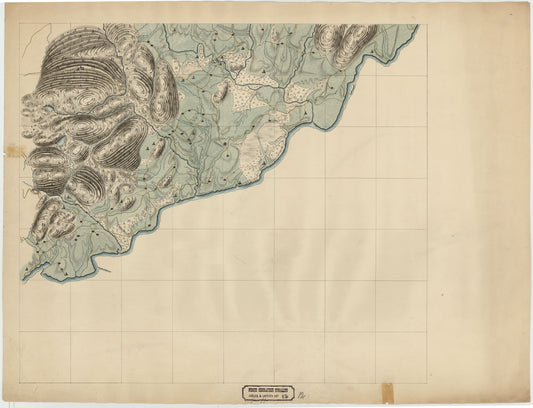 Jarlsberg og Larviks amt nr 12-12: Kart over en Del af Jarlsberg og Laurvigs Amt: Vestfold