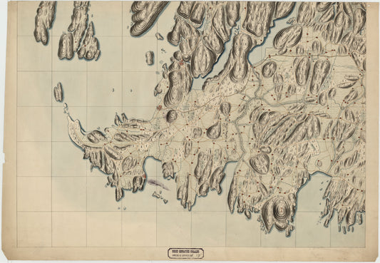 Jarlsberg og Larviks amt nr 12-1: Kart over en Del af Jarlsberg og Laurvigs Amt: Vestfold