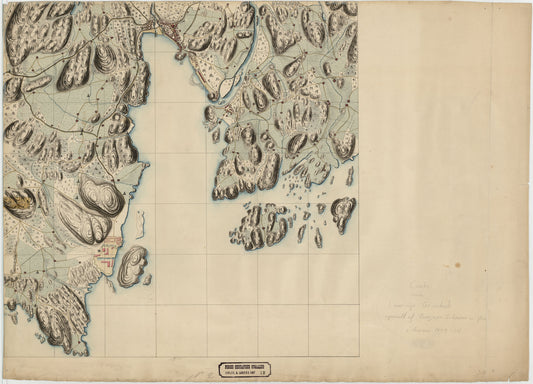 Jarlsberg og Larviks amt nr 12-2: Kart over en Del af Jarlsberg og Laurvigs Amt: Vestfold