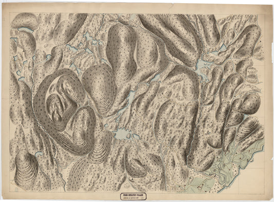 Jarlsberg og Larviks amt nr 12-7: Kart over en Del af Jarlsberg og Laurvigs Amt: Vestfold