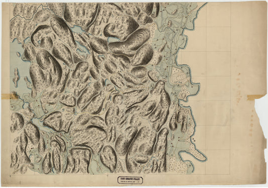 Jarlsberg og Larviks amt nr 12-8: Kart over en Del af Jarlsberg og Laurvigs Amt: Vestfold