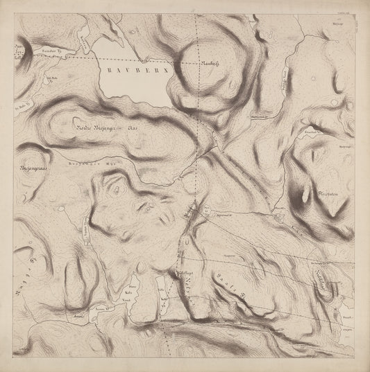 Jarlsberg og Larviks amt nr 39-11: Kart over det forrige Grevskab: Telemark | Vestfold