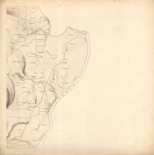 Jarlsberg-og-Larviks-amt nr 39-13: Kart over Forrige Grevskab: Vestfold