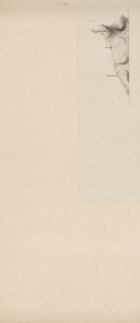 Jarlsberg og Larviks amt nr 39-14: Kart over det forrige Grevskab: Telemark | Vestfold