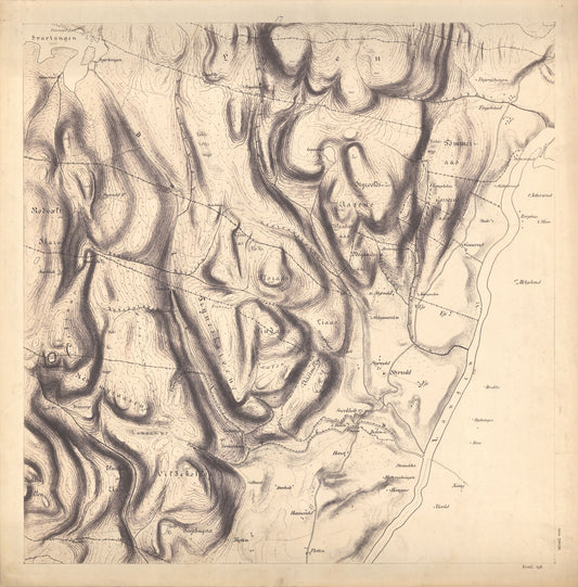 Jarlsberg-og-Larviks-amt nr 39-17: Kart over Forrige Grevskab: Vestfold