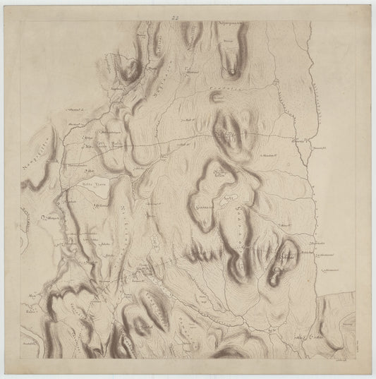 Jarlsberg og Larviks amt nr 39-22: Kart over det forrige Grevskab: Vestfold