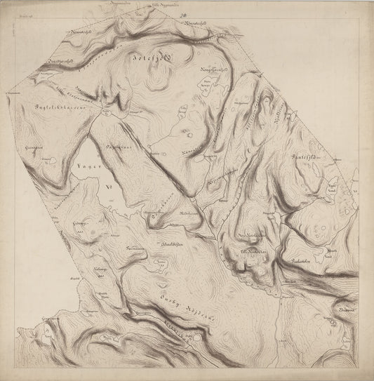 Jarlsberg og Larviks amt nr 39-2: Kart over det forrige Grevskab: Vestfold