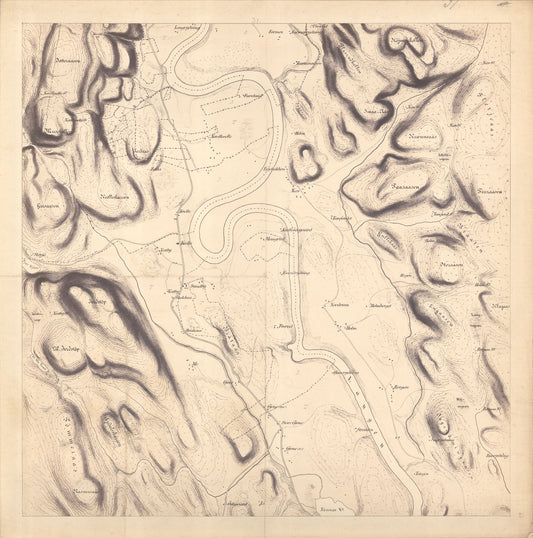 Jarlsberg-og-Larviks-amt nr 39-31: Kart over Forrige Grevskab: Vestfold