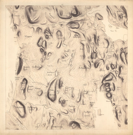 Jarlsberg-og-Larviks-amt nr 39-38: Kart over Forrige Grevskab: Vestfold