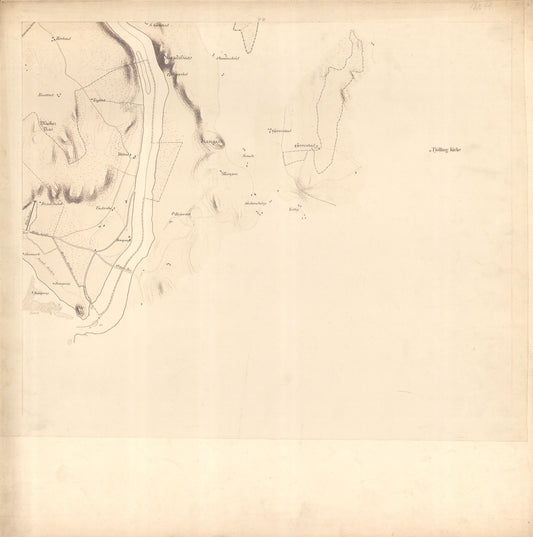 Jarlsberg-og-Larviks-amt nr 39-44: Kart over Forrige Grevskab: Vestfold