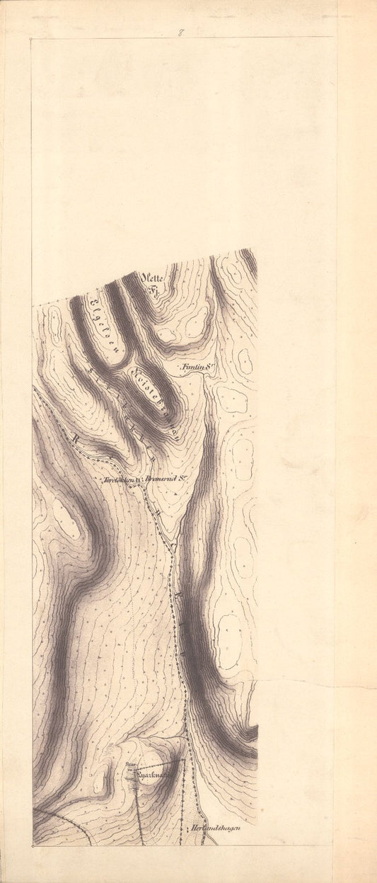 Jarlsberg-og-Larviks-amt nr 39-8: Kart over Forrige Grevskab: Vestfold