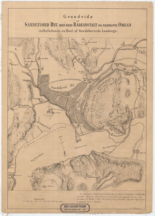 Jarlsberg-og-Larviks-amt nr 40: Sandefjord Bye: Vestfold
