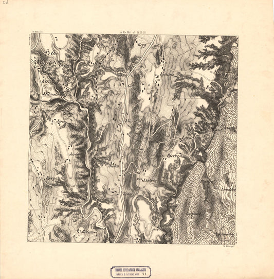 Jarlsberg og Larviks amt nr 41-2d: Krigsspillkart over en Del af Sande Sogn: Vestfold