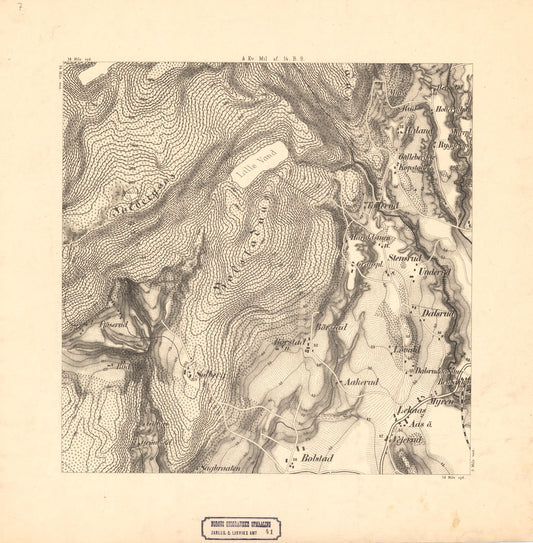 Jarlsberg og Larviks amt nr 41-7: Krigsspillkart over en Del af Sande Sogn: Vestfold