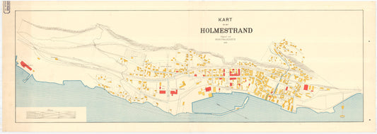 Jarlsberg-og-Larviks-amt-50-1: Kart over Larvik: Vestfold