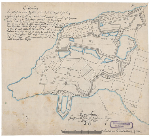 Kristiania amt nr 3: 8 Karter vedrørende Akershus i Tidrummet 1686-1726: Oslo