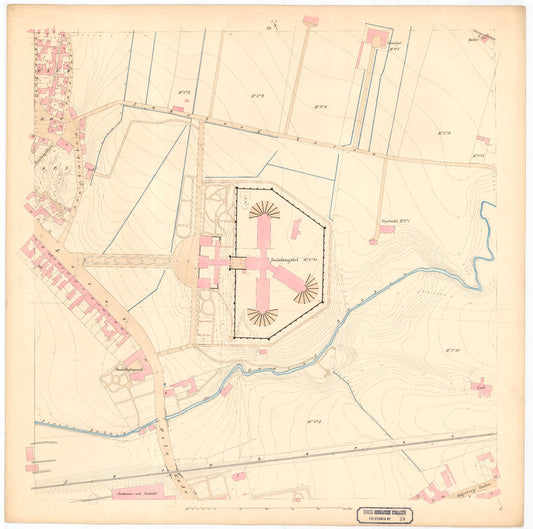 Kristiania amt nr 58: Detailkart over Christiania efter Kommunebestyrelsens Foranstaltning trigonometrisk og geometrisk opmaalt: Oslo