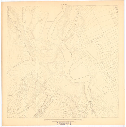Kristiania amt nr 66F6: Detaljekart over Kristiania: Oslo