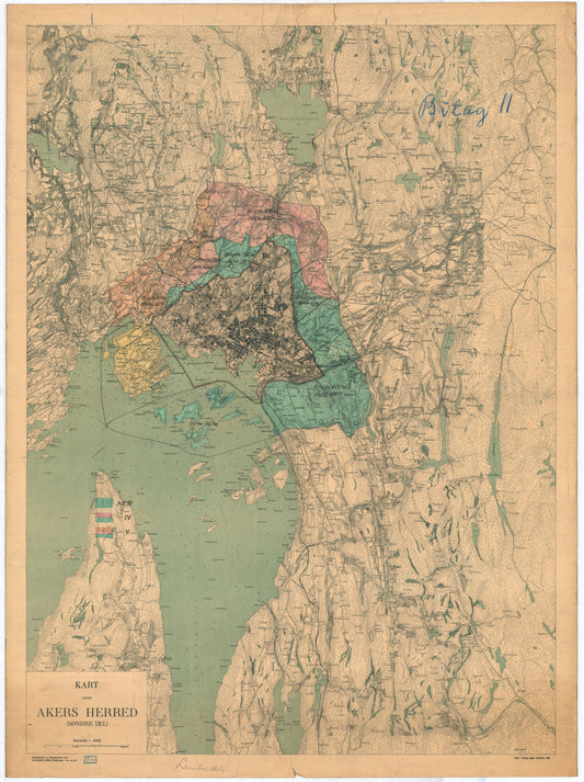 Kristiania 84-4 : Forslag til utvidelse av Kristiania bys grenser: Oslo