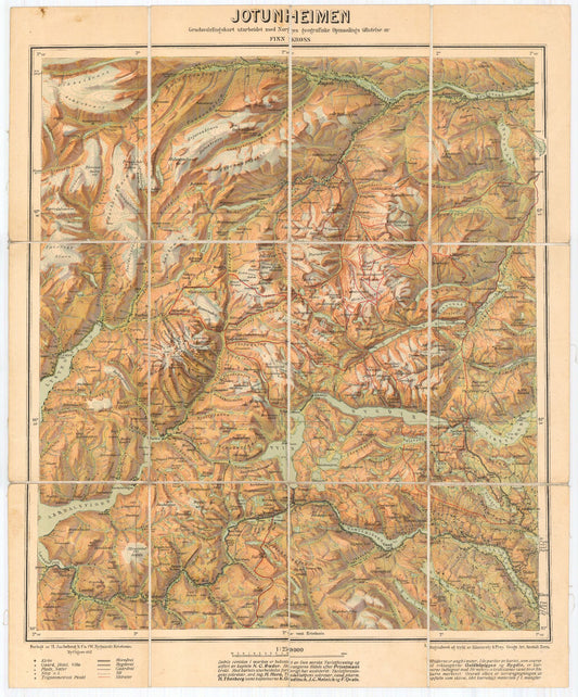 Kristians-amt nr 36-1: Jotunheimen: Oppland