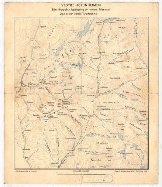 amt2_Kristians-amt nr 65: VestreJotunheimen: Oppland