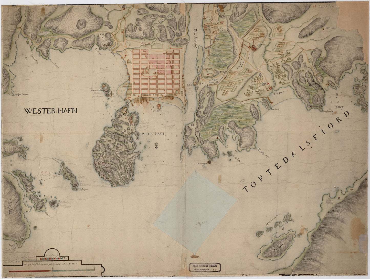 Lister og Mandals amt nr 14: Wester-Hafn: Vest-Agder
