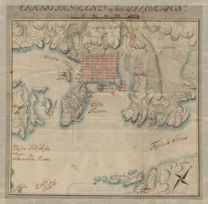 Lister og Mandals amt nr 17: Christianssand og dens Situation: Vest-Agder