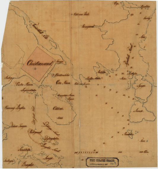 Lister og Mandals amt nr 29a: Christiansand og Indløbet dertil: Vest-Agder
