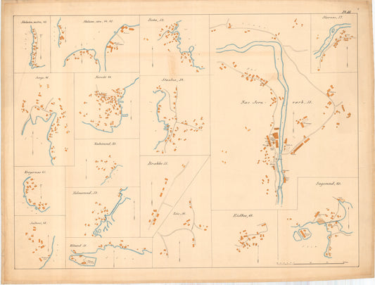 Nedenes amt nr 23-3: Plansje III: Aust-Agder