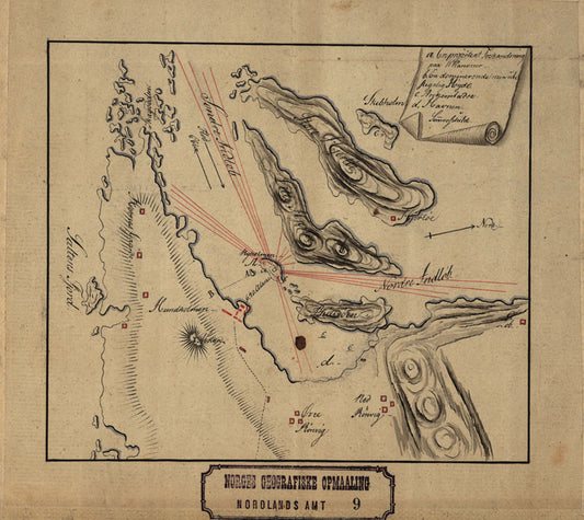 Nordlands amt nr 9: En projecteret Forskansning paa Nyholmen: Nordland
