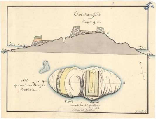 Romsdals amt nr 19-1: Christianssund. General von Kroghs Batterie: Møre og Romsdal