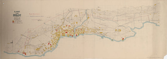Romsdals amt nr 26b: Kart over Molde: Møre og Romsdal