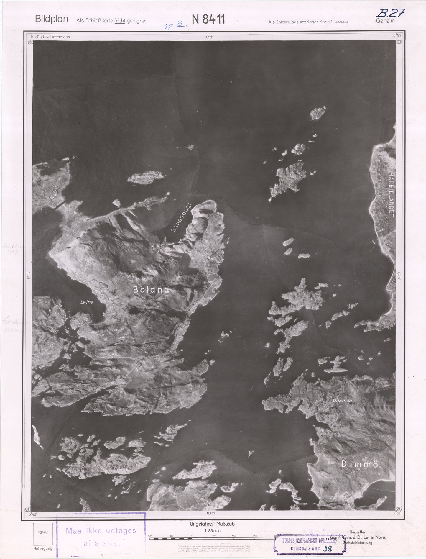 Romsdals amt nr 38: B27, N 8411: Møre og Romsdal