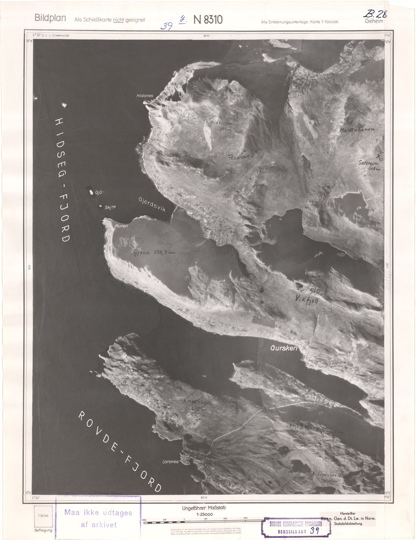 Romsdals amt nr 39: B28, N 8310: Møre og Romsdal