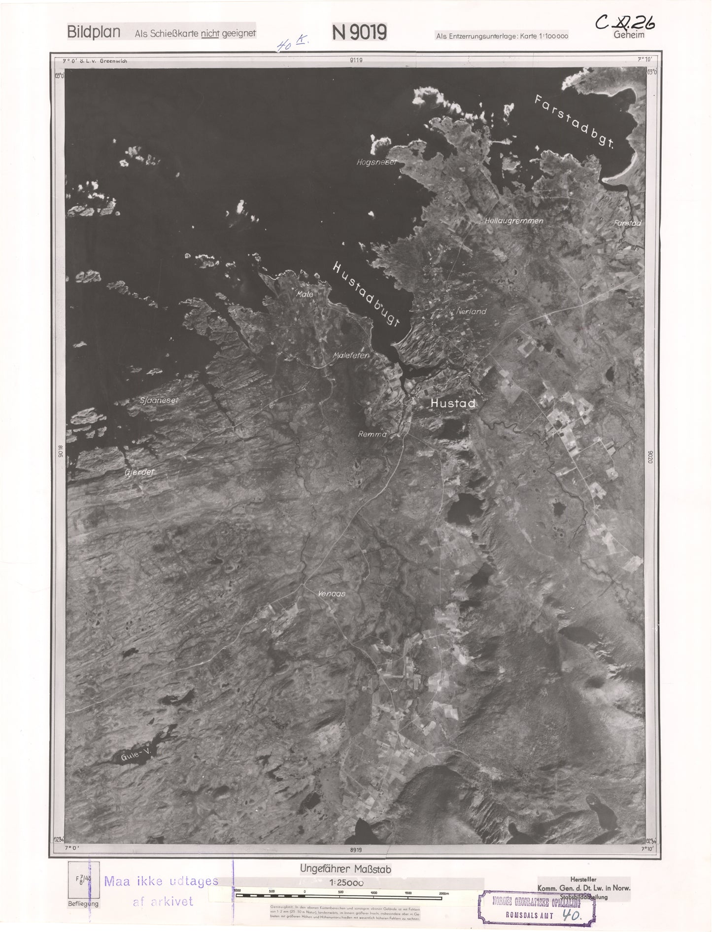 Romsdals amt nr 40: C26, N8921: Møre og Romsdal