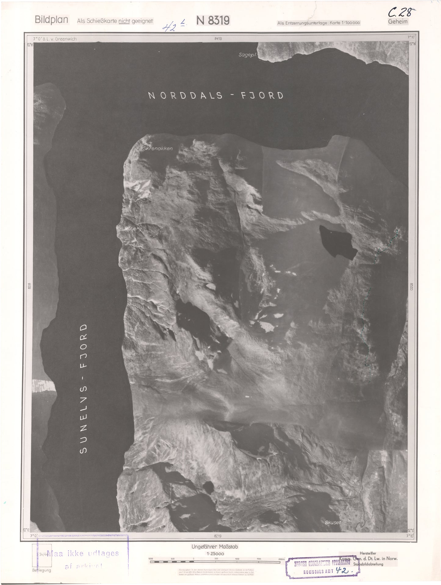 Romsdals amt nr 42: C28, N8319: Møre og Romsdal