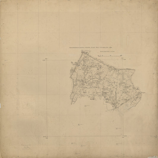 Ekserserplasskart; Gardermomaalingen; nordre blad: Akershus