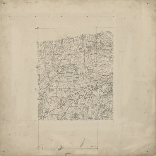 Ekserserplasskart; Terningmoen-nv: Hedmark