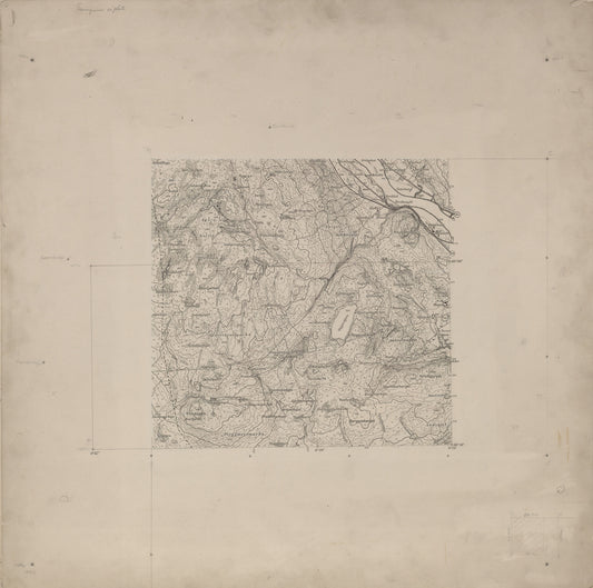 Ekserserplasskart; Terningmoen-sø: Hedmark