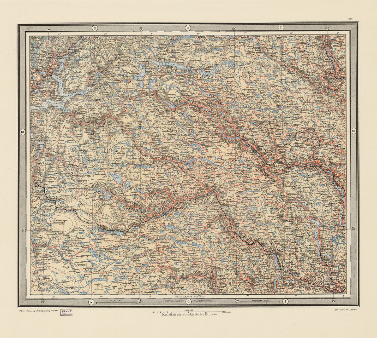 VIII: Buskerud | Hordaland | Oppland | Sogn og Fjordane